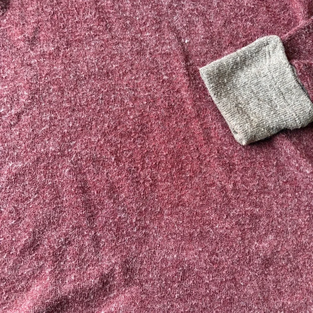 Altard State Burgundy Heathered Long Sleeve A‎ Line Dress Womens Size S - Picture 2 of 6